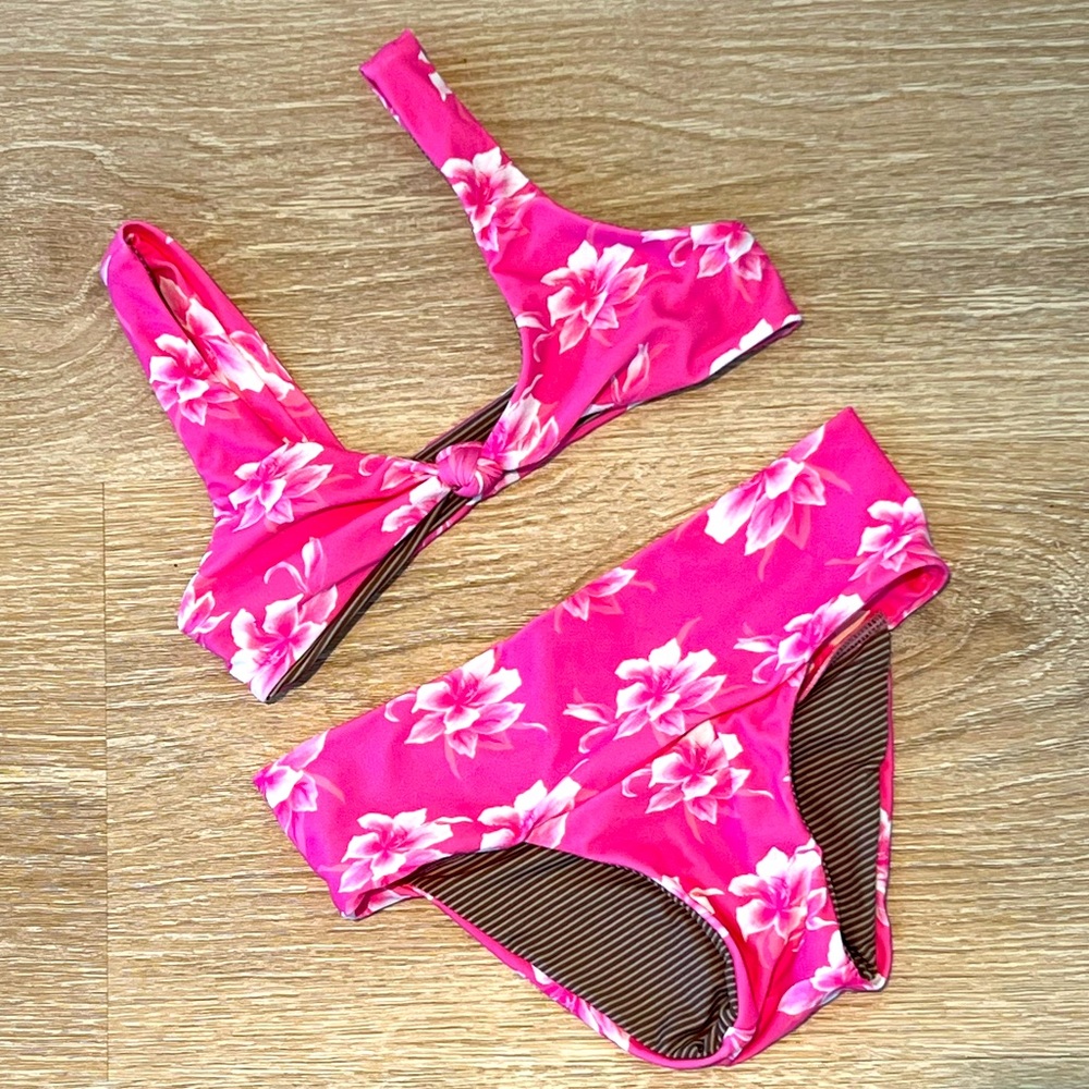 EUC Girls Neon Vintage Bikini